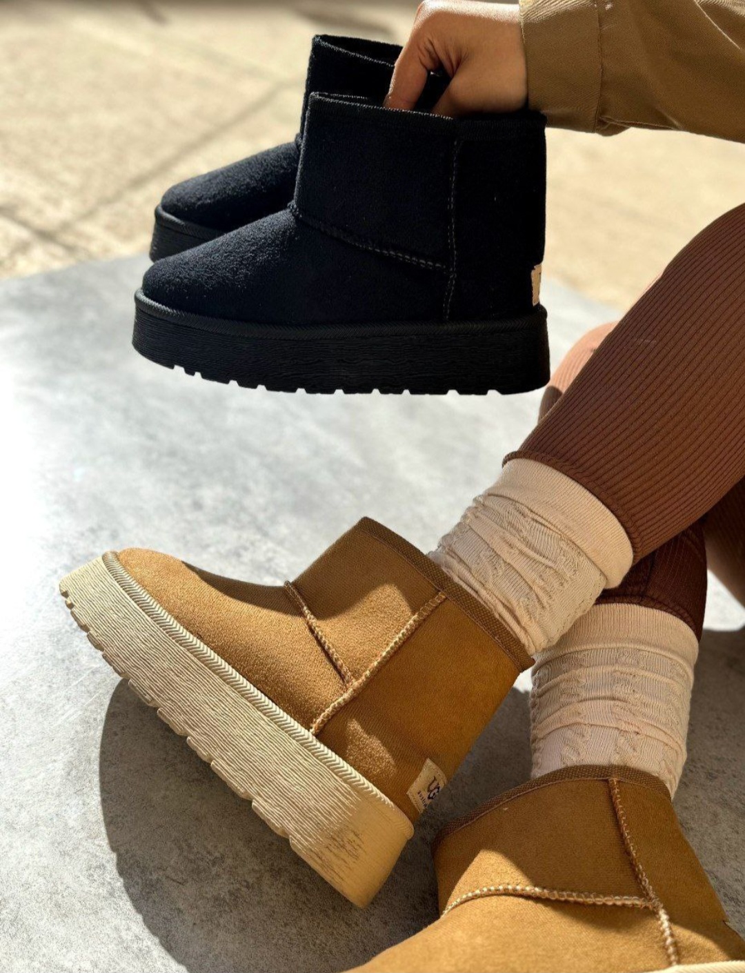 نیم بوت زنانه آگ ugg ارسال رایگان کد ۱۱۷۵