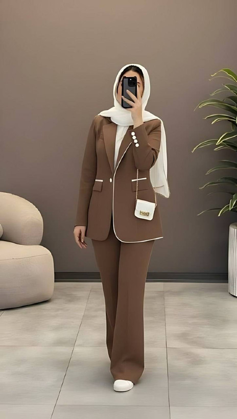 کت شلوارمازراتی زنانه مدل مینا ارسال رایگان