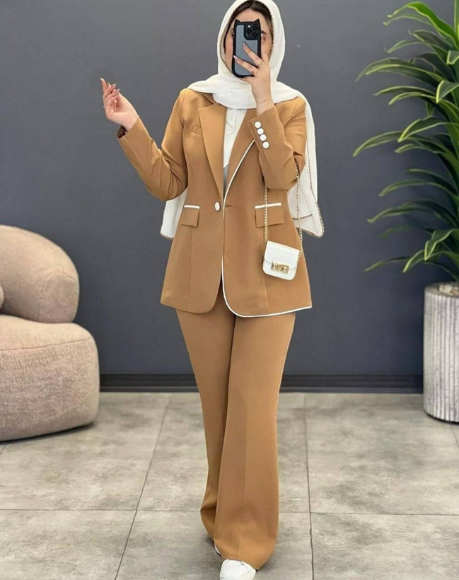 کت شلوارمازراتی زنانه مدل مینا ارسال رایگان