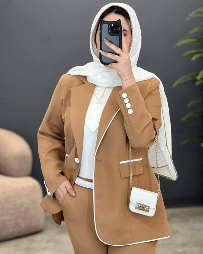 کت شلوارمازراتی زنانه مدل مینا ارسال رایگان