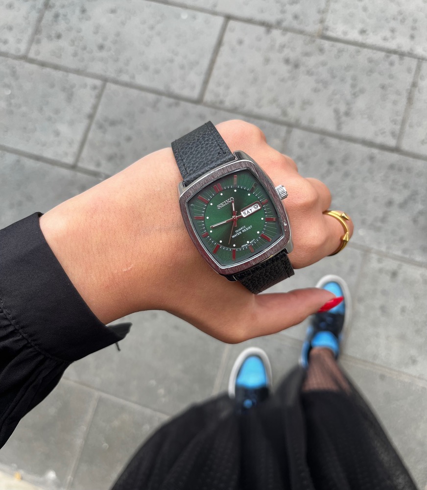ساعت مچی بند چرم "سیکو” برای آقایان SEIKO موتور ژاپن A++ بند چرم ارسال رایگان