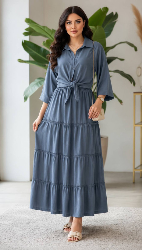 ست شومیز دامن زنانه ارسال رایگان شومیز گره ای و دامن زنانه