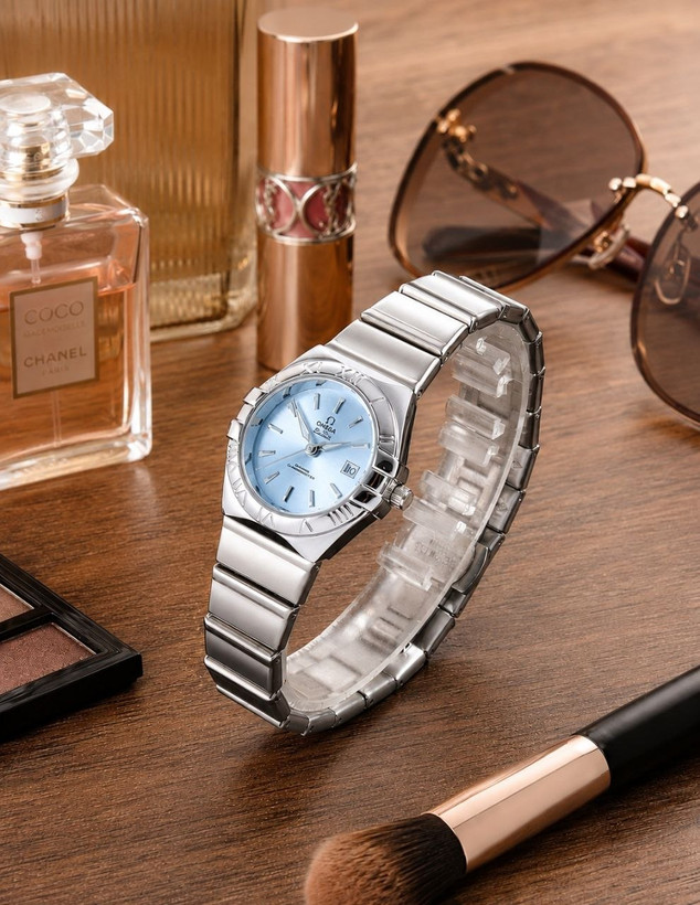 ساعت امگا کانستلیشن OMEGA Constellation ساعت بند استیل برای خانمها ارسال رایگان و فورررری
